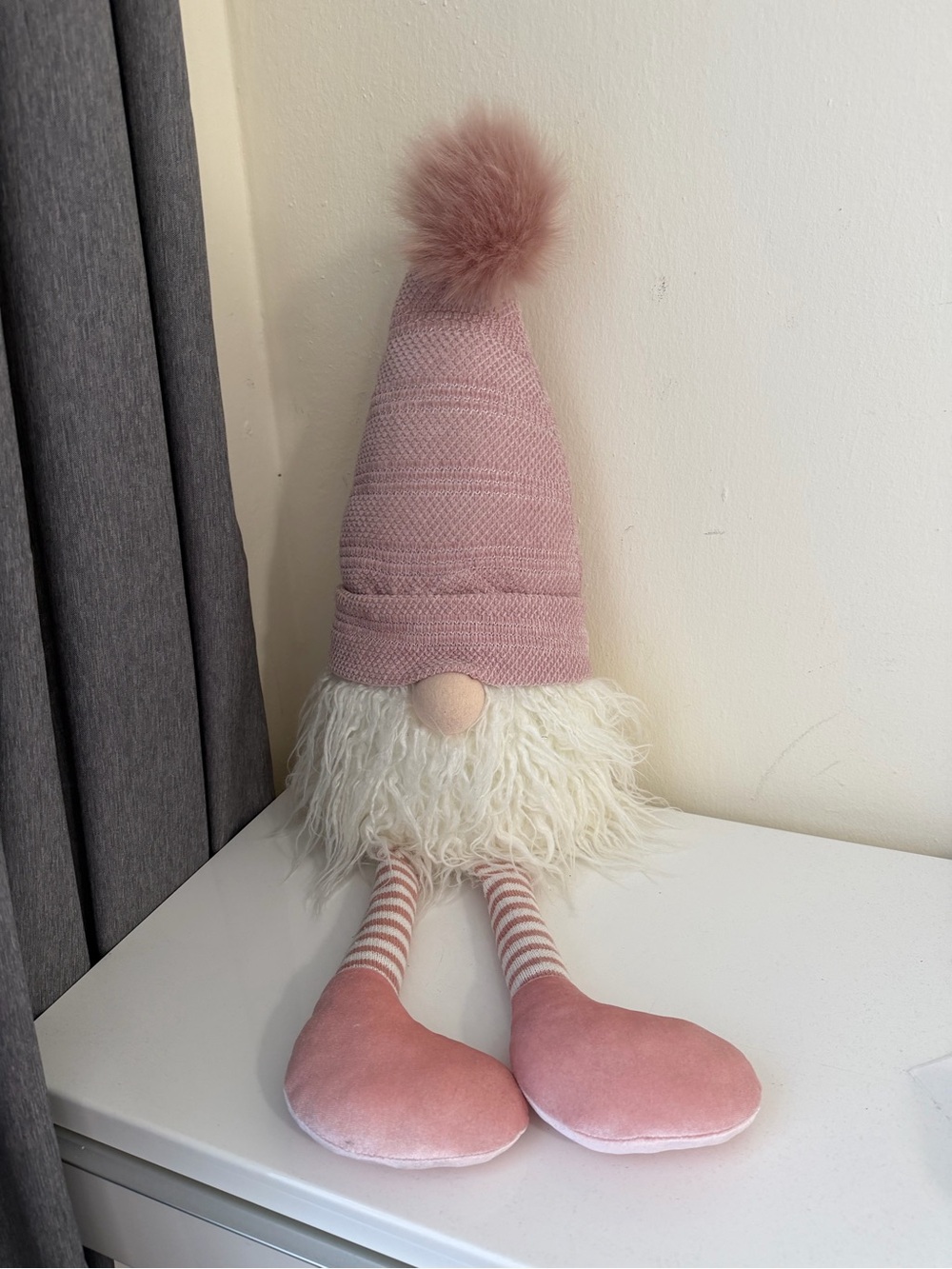 Pink Gnome Decor Long Legs
